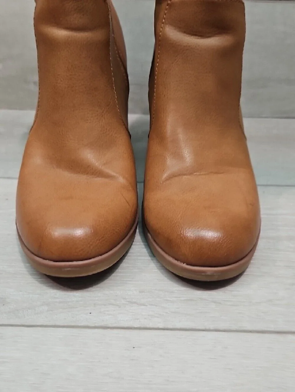 Korks By Kork-Ease Women's  Ankle Boots with Stacked Heel Shoes Sz 11M